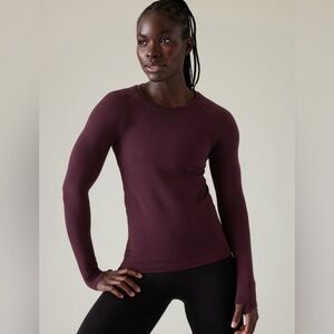 ATHLETA Momentum Top - Plus 2X Spiced Cabernet